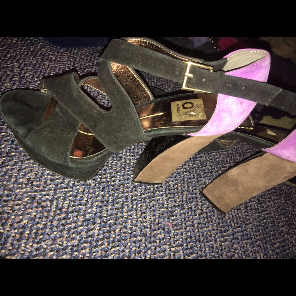 COPY - dolce vita hunky heels size 8